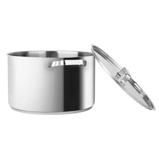 Εικόνα της Κατσαρόλα Estia Allegro Ανοξείδωτη 28cm Silver 01-33910
