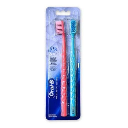 Εικόνα της Οδοντόβουρτσα Oral-B Pro-Sensitive Clinical Extra Soft 2τμχ