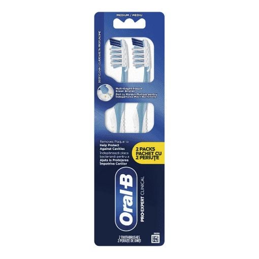 Εικόνα της Οδοντόβουρτσα Oral-B Pro Clean Clinical Medium 2τμχ