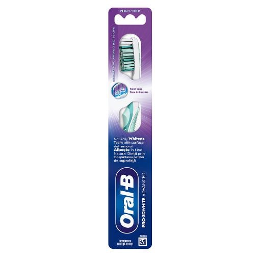 Εικόνα της Οδοντόβουρτσα Oral-B Pro-3D White Advanced Medium