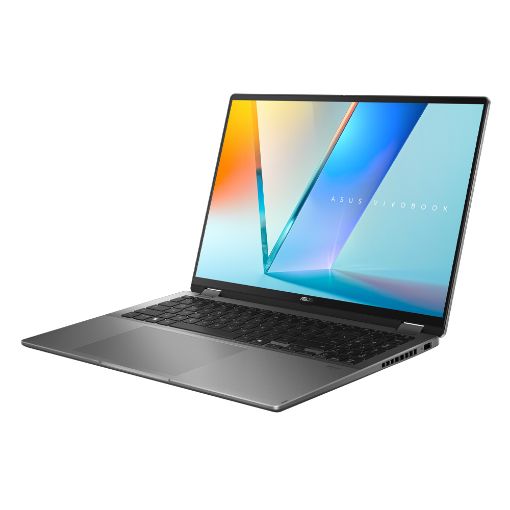 Εικόνα της Laptop Asus Vivobook 16 Flip TP3607SA-OLED-RJ033W 16" Touch Intel Core Ultra 7-256V 16GB 1TB SSD Win 11 Home Matte Gray 90NB1511-M00350