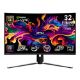Εικόνα της Οθόνη MSI MPG 321CURX 31.5" Curved QD-OLED 4K 240Hz DisplayHDR True Black 400 Nvidia G-Sync