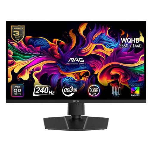 Εικόνα της Οθόνη MSI MAG 271QP 26.5" QD-OLED X24 WQHD 240Hz DisplayHDR True Black 400 Adaptive-Sync