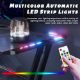 Εικόνα της Gaming Desk Lamtech RGB 140x60x75cm Black LAM980343