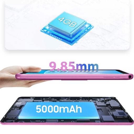 Εικόνα της Lamtech Kid Tablet 10.1" 4GB 64GB Blush Pink Fairyland LAM980282