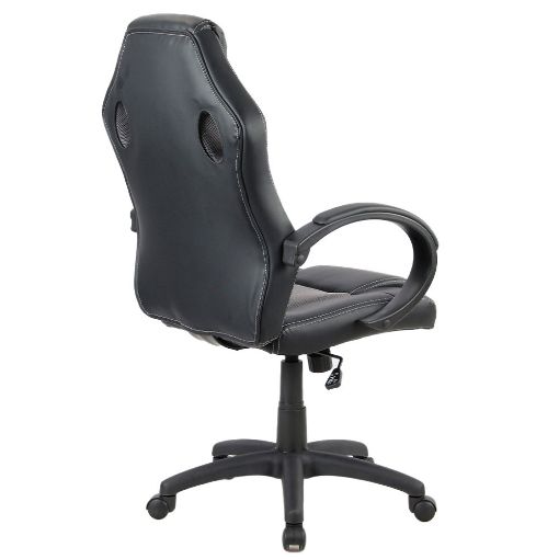 Εικόνα της Gaming Chair Lamtech Kronos Black/Grey LAM021578