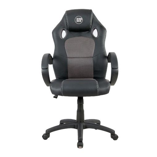 Εικόνα της Gaming Chair Lamtech Kronos Black/Grey LAM021578