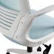 Εικόνα της Καρέκλα Γραφείου Lamtech LGP Rhea White/L.Blue LGP114116