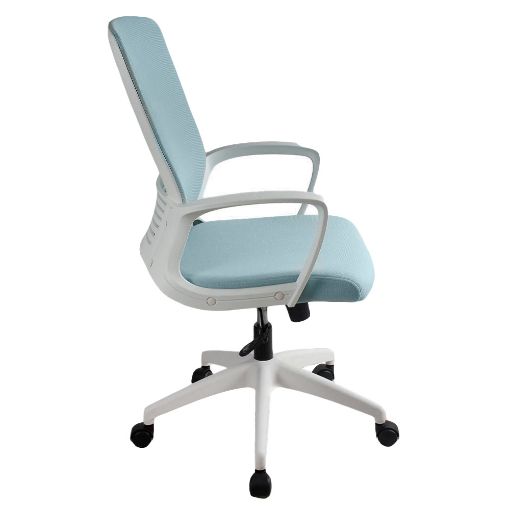 Εικόνα της Καρέκλα Γραφείου Lamtech LGP Rhea White/L.Blue LGP114116