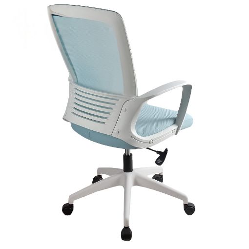 Εικόνα της Καρέκλα Γραφείου Lamtech LGP Rhea White/L.Blue LGP114116
