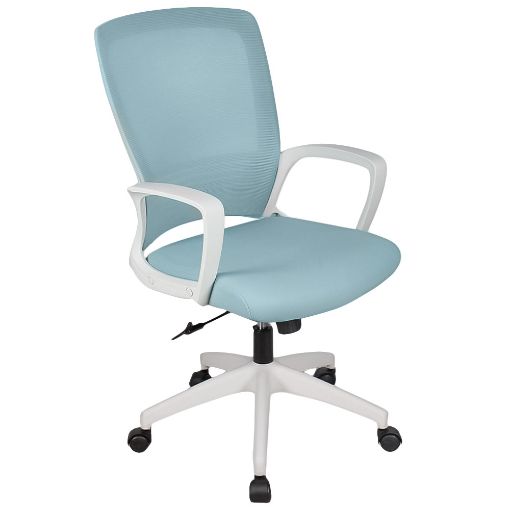 Εικόνα της Καρέκλα Γραφείου Lamtech LGP Rhea White/L.Blue LGP114116