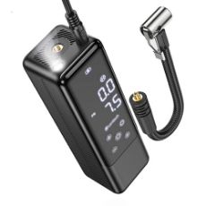 Εικόνα της Τρόμπα Αυτοκινήτου Lamtech 12V 3.5BAR με Οθόνη LCD LAM113379