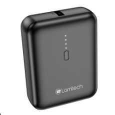 Εικόνα της Power Bank Lamtech 5000mAh 18.5W Black LAM021172