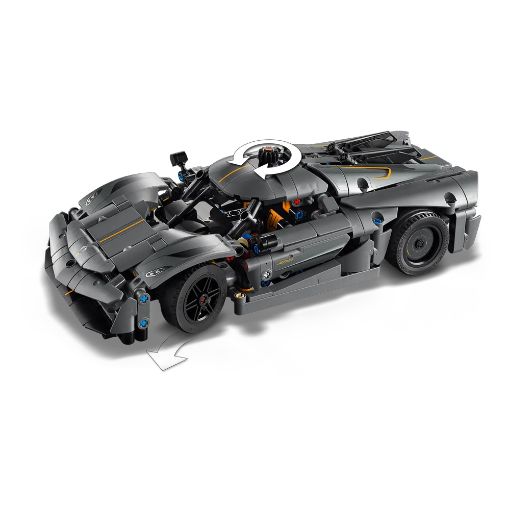 Εικόνα της LEGO Technic: Koenigsegg Jesko Absolut Grey Hypercar 42173