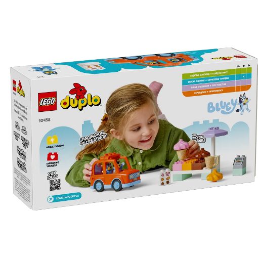 Εικόνα της LEGO Duplo: Ice Cream Trip with Bluey 10458