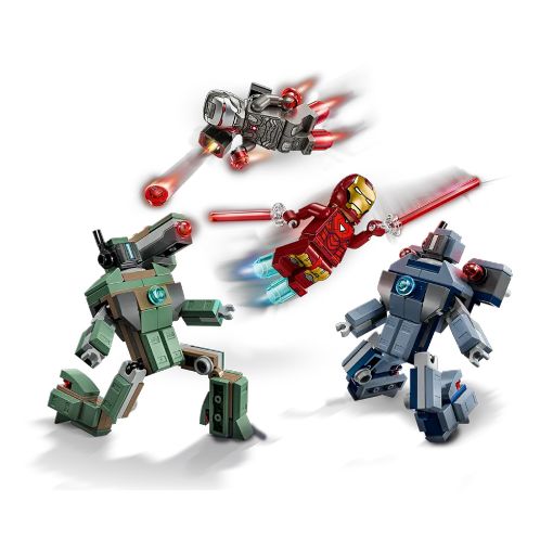 Εικόνα της LEGO Marvel: Iron Man & War Machine vs. Hammer Drones 76320