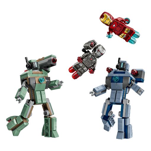 Εικόνα της LEGO Marvel: Iron Man & War Machine vs. Hammer Drones 76320