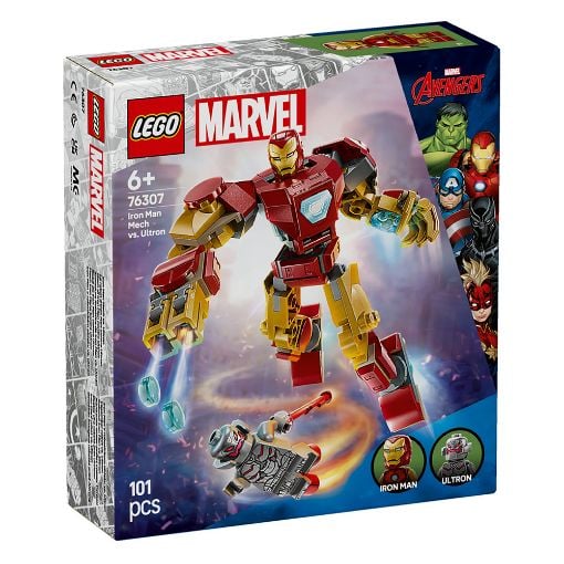 Εικόνα της LEGO Marvel: Iron Man Mech vs. Ultron 76307