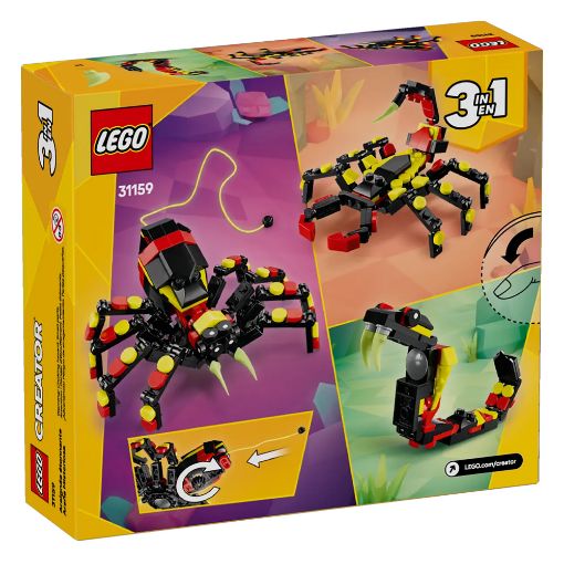 Εικόνα της LEGO Creator: 3 in 1 Wild Animals: Surprising Spider 31159