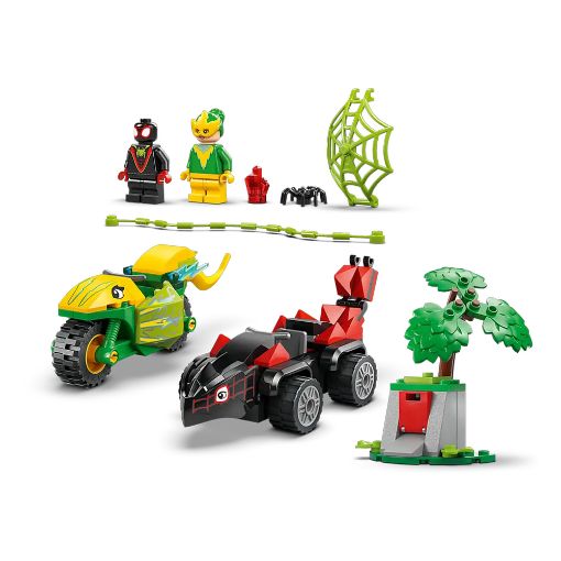 Εικόνα της LEGO Marvel: Spin and Electro Dinosaur Vehicle Chase 11198