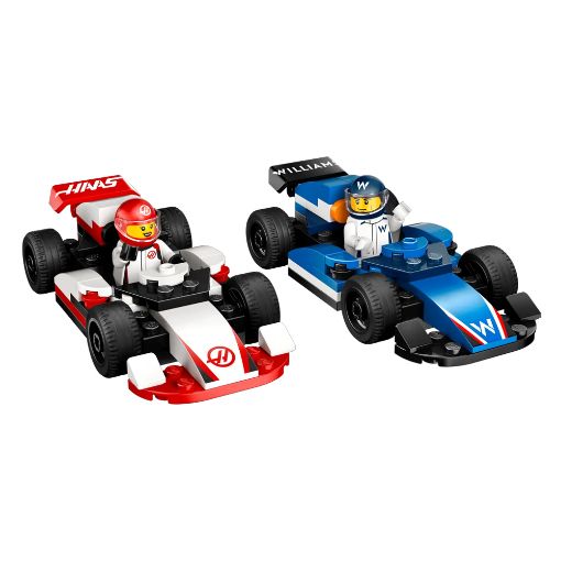 Εικόνα της LEGO City: F1 Williams Racing & Haas F1 Race Cars 60464