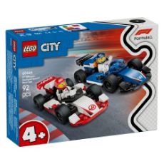 Εικόνα της LEGO City: F1 Williams Racing & Haas F1 Race Cars 60464