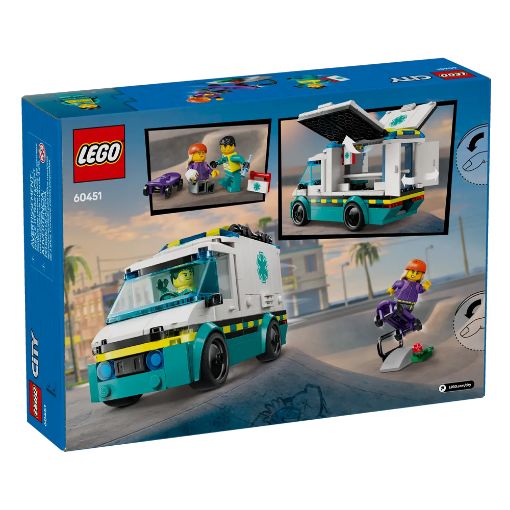 Εικόνα της LEGO City: Emergency Ambulance 60451