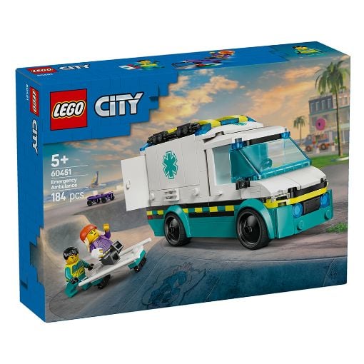 Εικόνα της LEGO City: Emergency Ambulance 60451