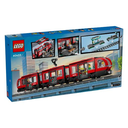 Εικόνα της LEGO City: Downtown Streetcar and Station 60423