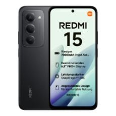 Εικόνα της Smartphone Xiaomi Redmi 15 4G NFC Dual Sim 6GB 128GB Black MZB0KPKEU