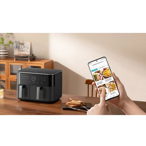 Εικόνα της Xiaomi Smart Dual Zone Air Fryer με Διπλό Κάδο 10lt 2700W Black BHR07SGEU
