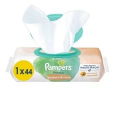 Εικόνα της Μωρομάντηλα Pampers Harmonie Protect & Care 44τμχ