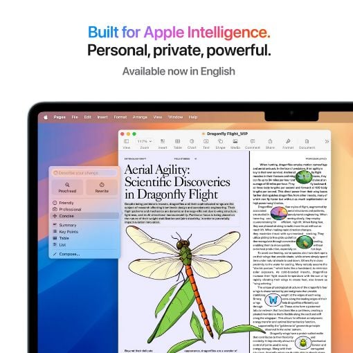 Εικόνα της Apple MacBook Air 15.3" Apple M4 16GB 256GB SSD 10-Core GPU Silver MW1G3GR/A