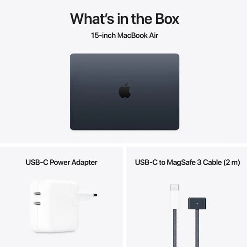 Εικόνα της Apple MacBook Air 15.3" Apple M4 16GB 256GB SSD 10-Core GPU Midnight MW1L3GR/A