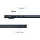 Εικόνα της Apple MacBook Air 15.3" Apple M4 16GB 256GB SSD 10-Core GPU Midnight MW1L3GR/A