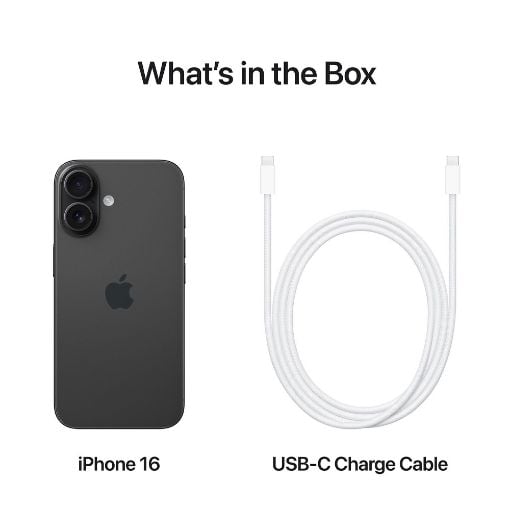 Εικόνα της Apple iPhone 16 128GB Black MYE73QL/A