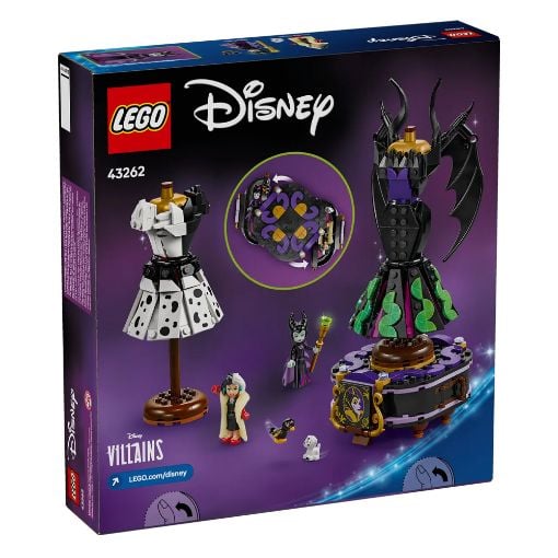 Εικόνα της LEGO Disney: Maleficent's and Cruella De Vil's Dresses 43262