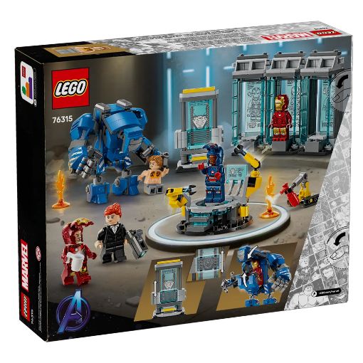Εικόνα της LEGO Marvel: Iron Man's Laboratory: Hall of Armor 76315