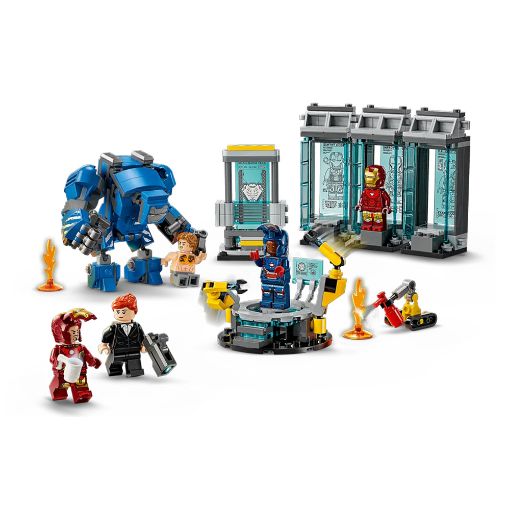 Εικόνα της LEGO Marvel: Iron Man's Laboratory: Hall of Armor 76315
