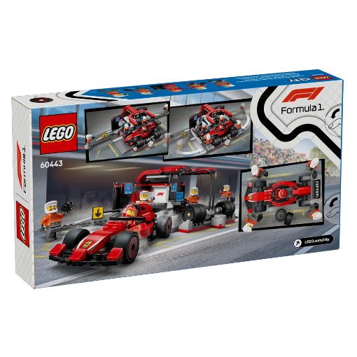 Εικόνα της LEGO City: F1 Pit Stop & Pit Crew with Ferrari Car 60443
