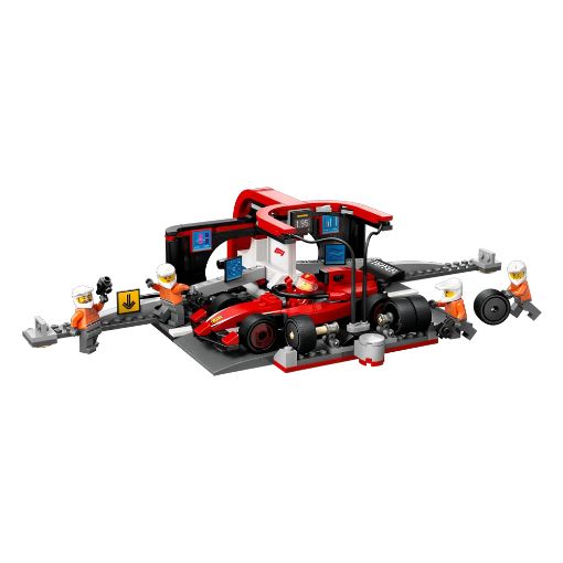 Εικόνα της LEGO City: F1 Pit Stop & Pit Crew with Ferrari Car 60443