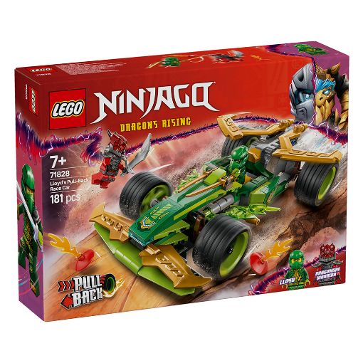 Εικόνα της LEGO Ninjago: Lloyd’s Pull-Back Race Car 71828