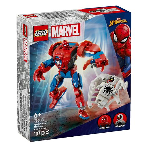Εικόνα της LEGO Marvel: Spider-Man Mech vs. Anti-Venom 76308