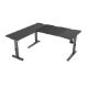 Εικόνα της Gaming Desk Genesis Holm Modular Corner 160 155x160x70-90 cm Black NDS-2295