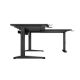 Εικόνα της Gaming Desk Genesis Holm Modular Corner 160 155x160x70-90 cm Black NDS-2295