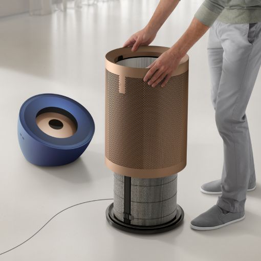 Εικόνα της Καθαριστής Αέρα Dyson BP04 Big+Quiet Formaldehyde Prussian Blue/Gold 410624-01