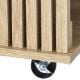 Εικόνα της Νησίδα Home Deco Factory Klaus με Ροδάκια 105x60x90cm HD0309