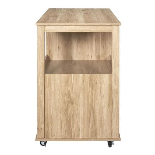 Εικόνα της Νησίδα Home Deco Factory Klaus με Ροδάκια 105x60x90cm HD0309