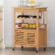 Εικόνα της Τρόλεϊ Αποθήκευσης Excellent Houseware από Bamboo 36x60x88cm CP8400280