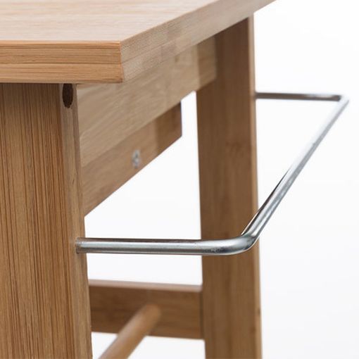 Εικόνα της Τρόλεϊ Αποθήκευσης Excellent Houseware από Bamboo 36x60x88cm CP8400280